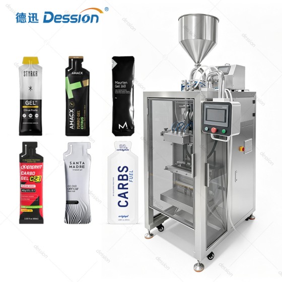 Multi-Lane Energy Gel Pouch Machine for Particulate-Rich Nutritional Gels